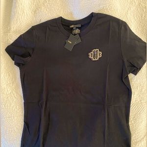 Maje top with monogram , brand new with tags size small